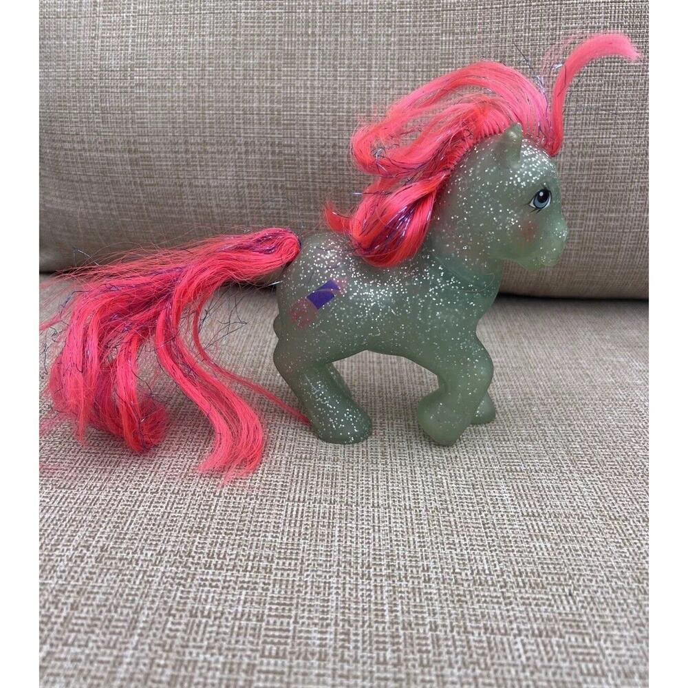 My Little Pony G1 Sky Rocket Clear Sparkle Hasbro Bradley 1985 MLP